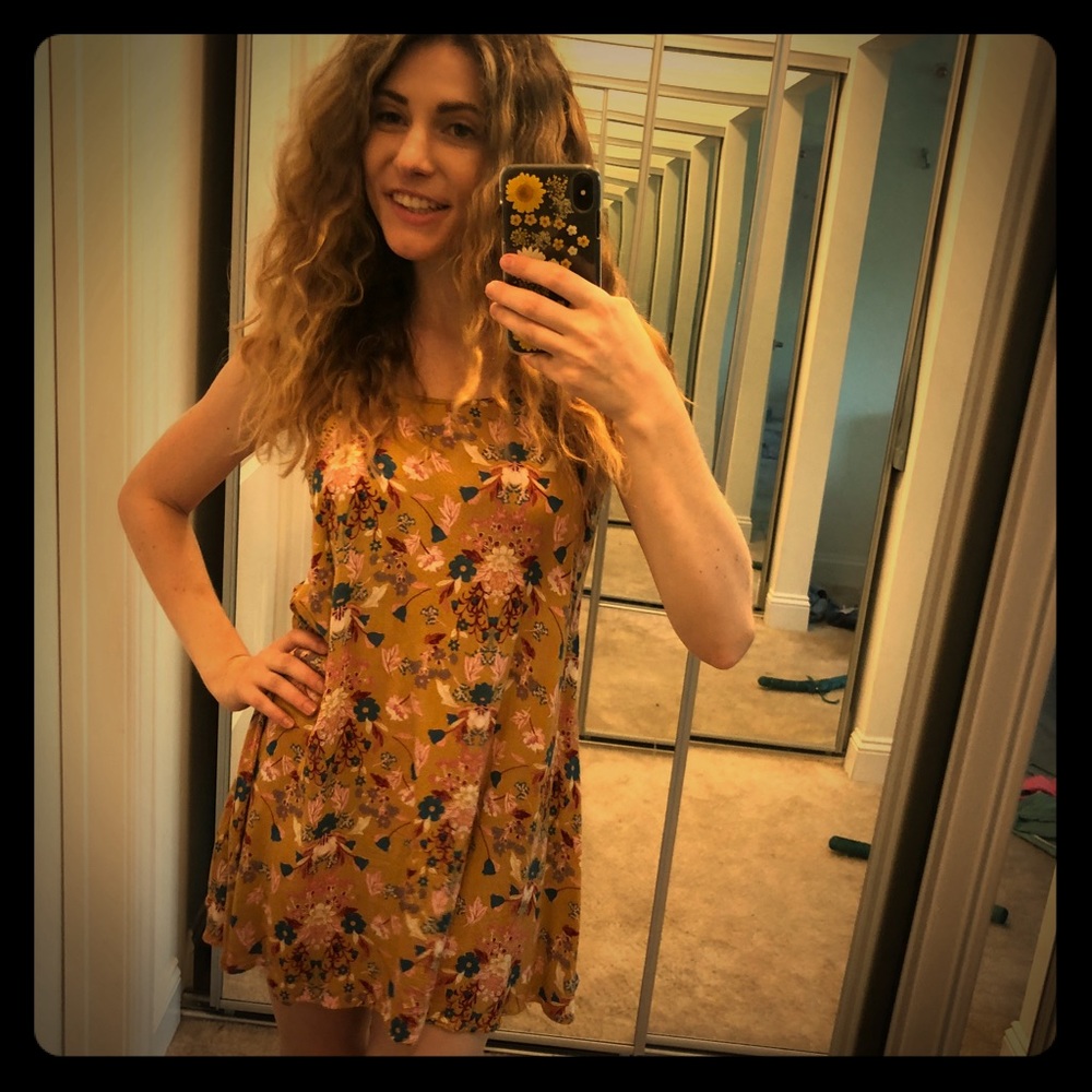 Mustard Summer Dress